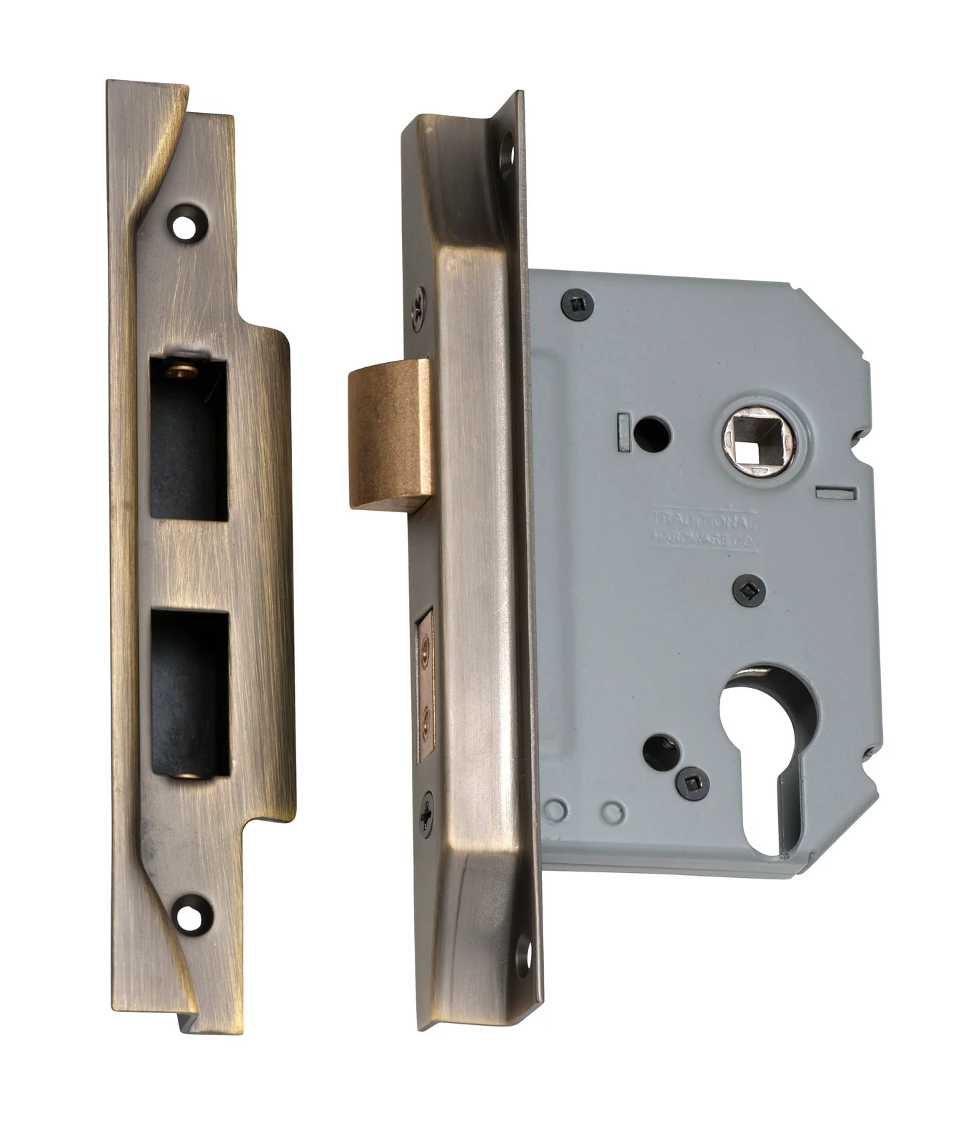 Tradco Rebated Euro Mortice Lock - Available In Various Finishes and Sizes - Image 11
