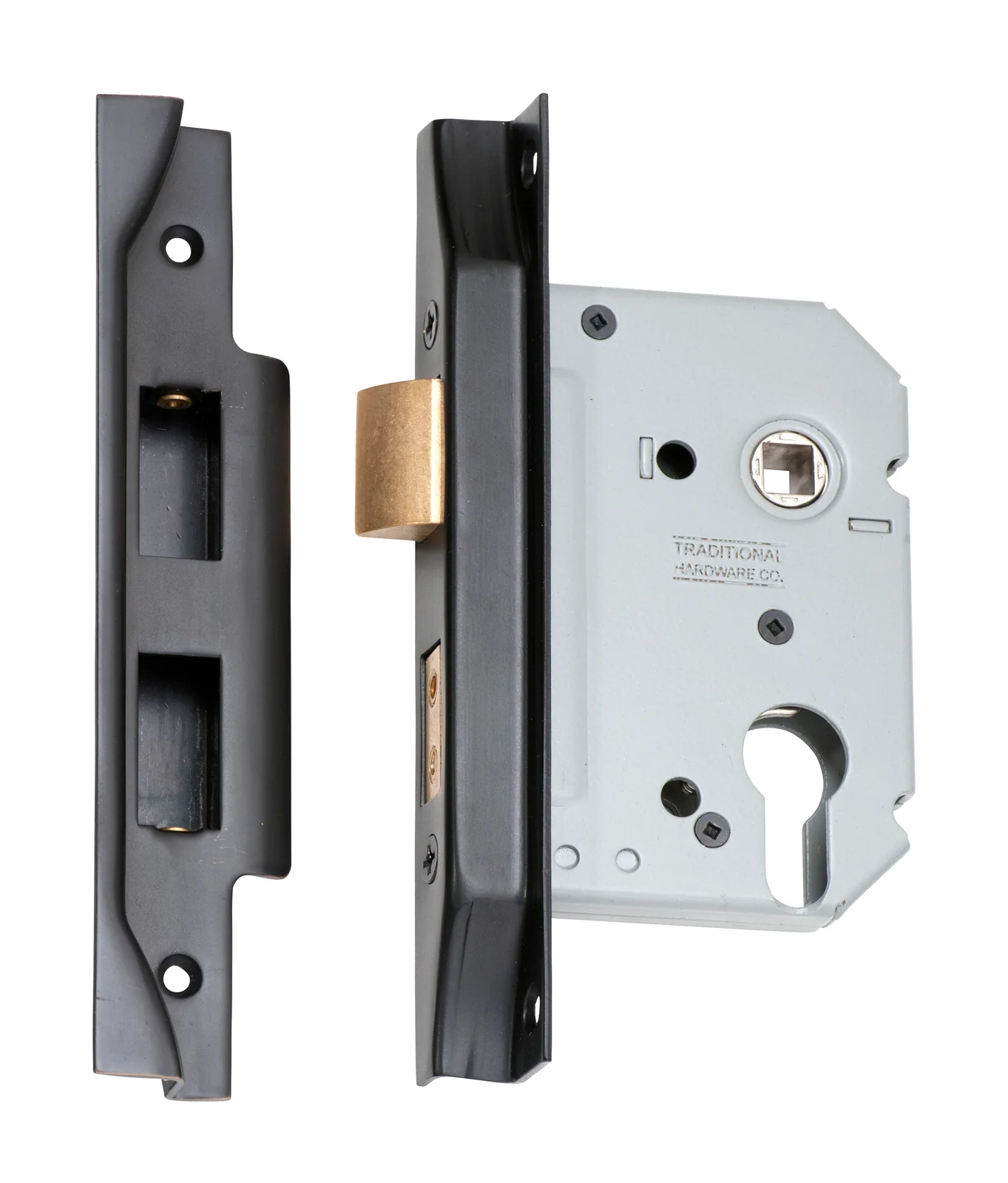 Tradco Rebated Euro Mortice Lock - Available In Various Finishes and Sizes - Image 13