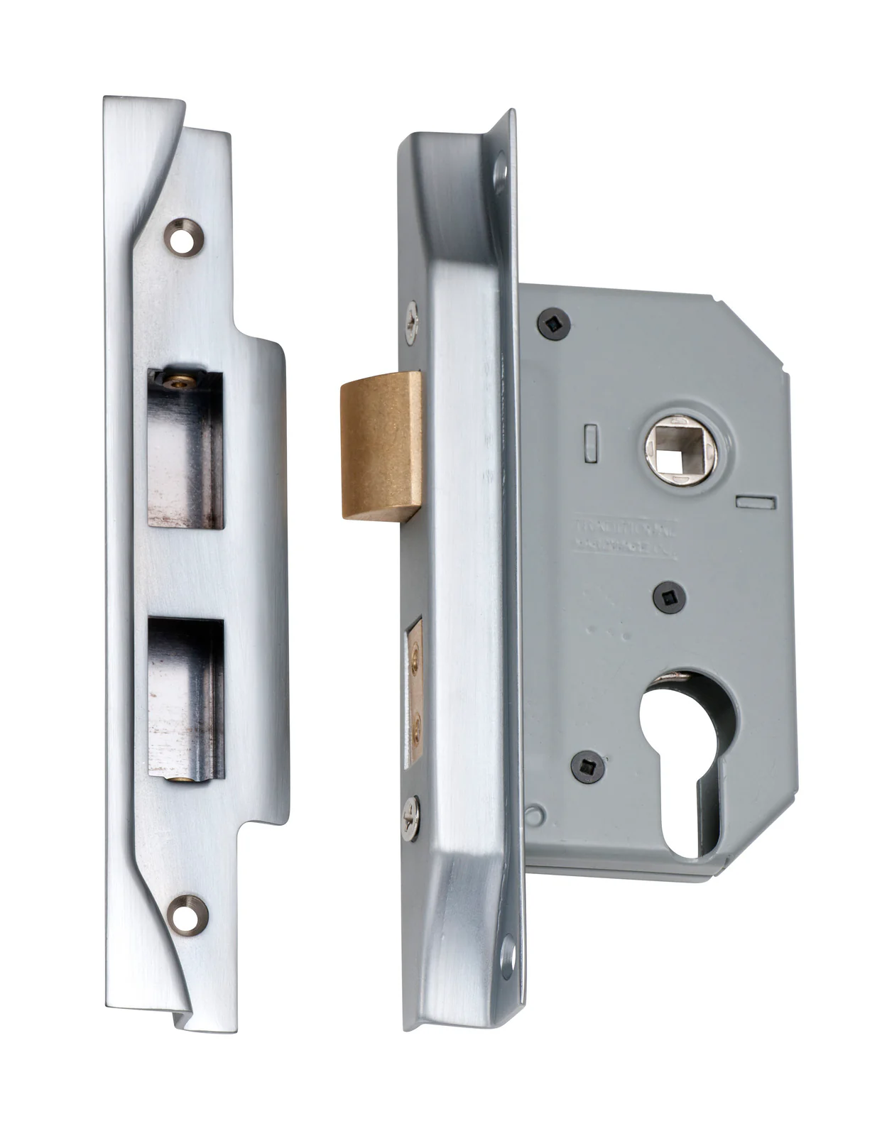 Tradco Rebated Euro Mortice Lock - Available In Various Finishes and Sizes - Image 16