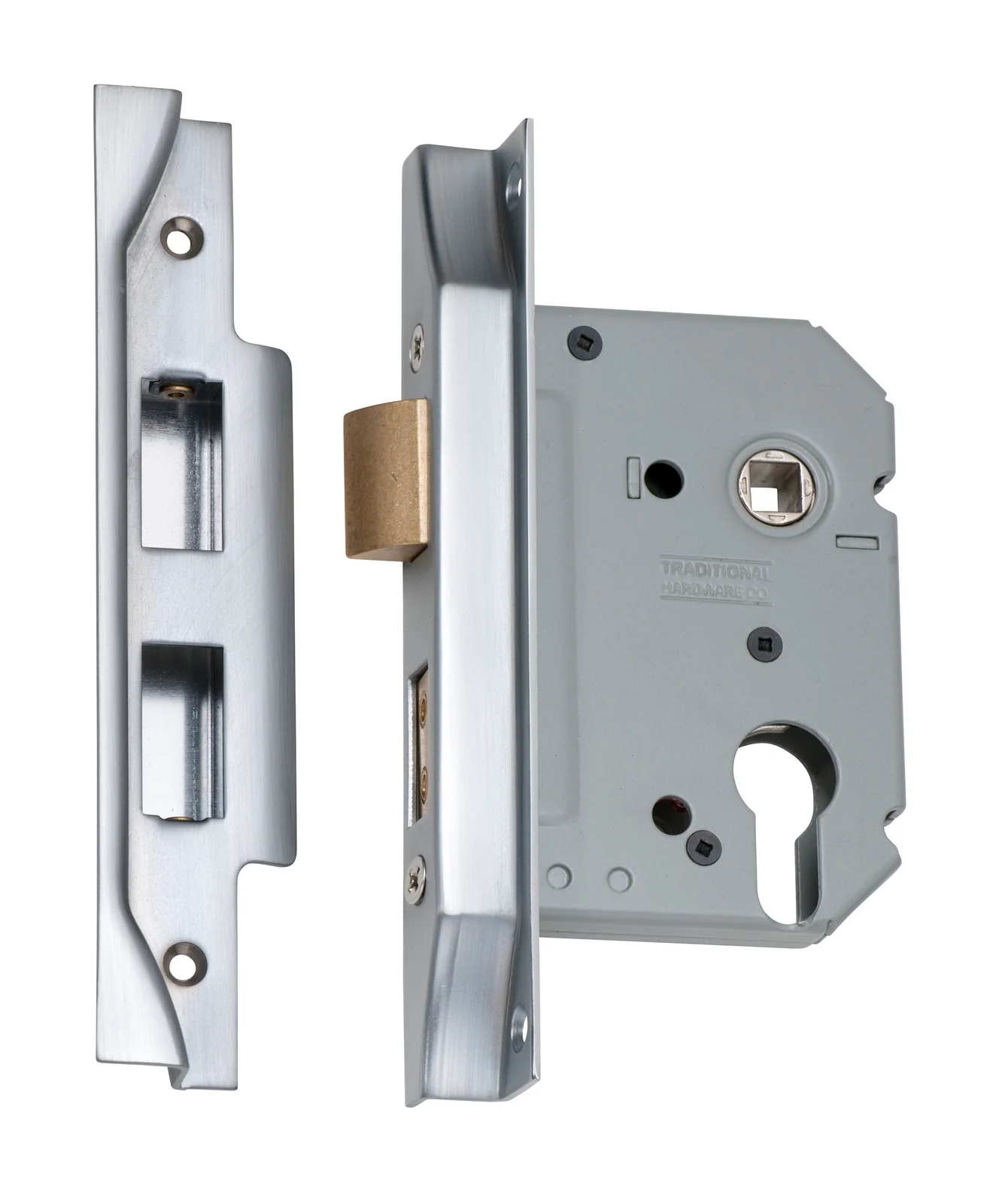 Tradco Rebated Euro Mortice Lock - Available In Various Finishes and Sizes - Image 17
