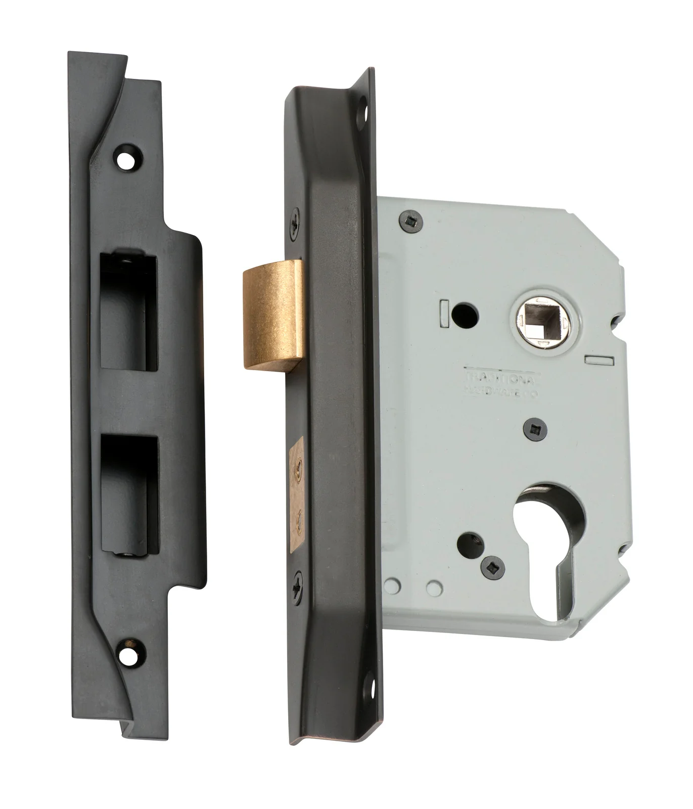 Tradco Rebated Euro Mortice Lock - Available In Various Finishes and Sizes - Image 19