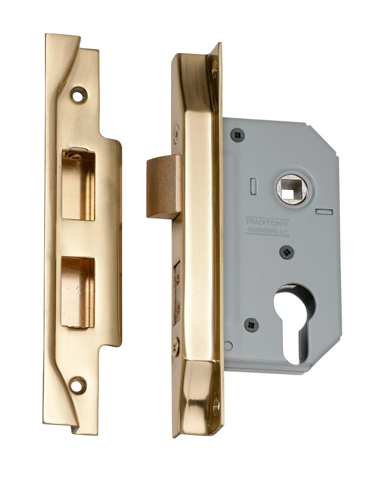 Tradco Rebated Euro Mortice Lock - Available In Various Finishes and Sizes - Image 8