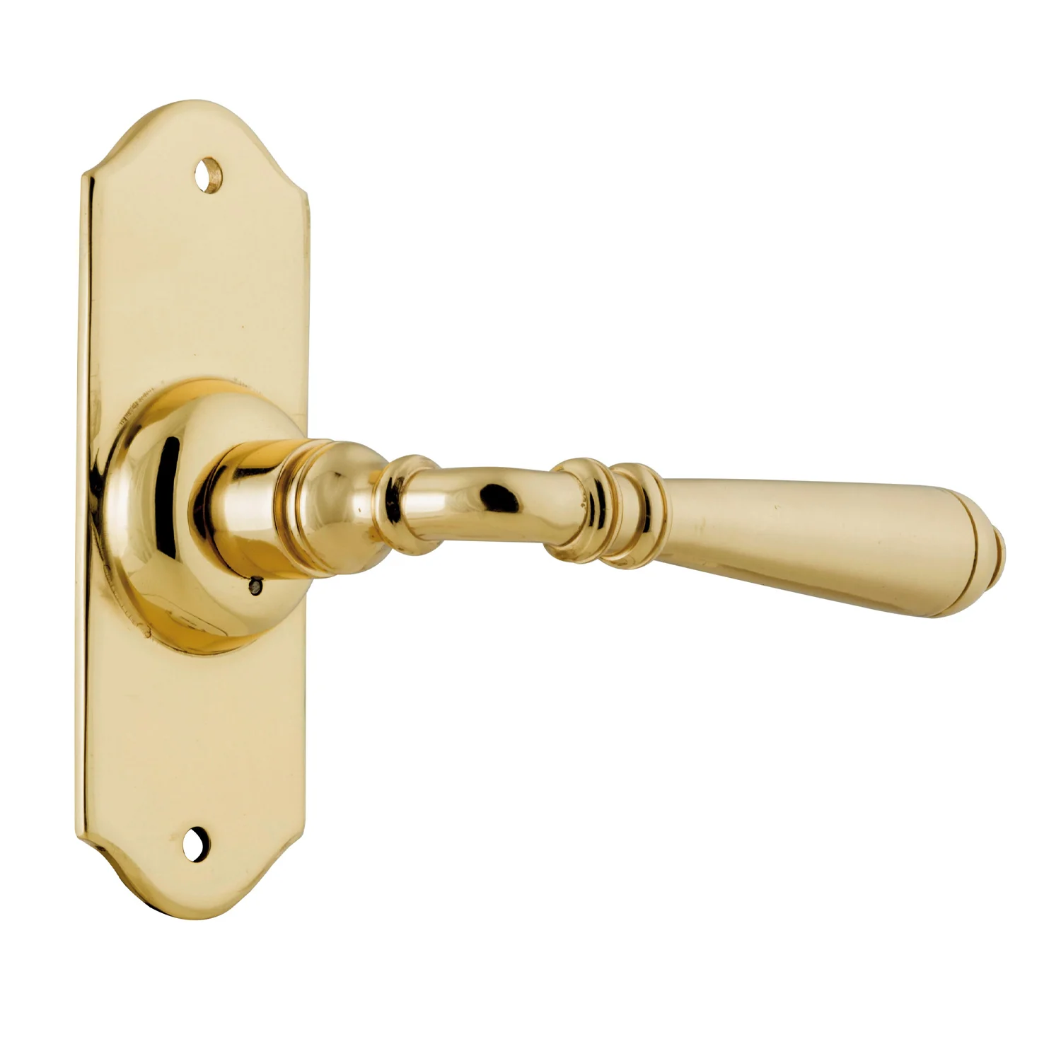 Tradco Reims Lever Door Handle on Short Backplate Passage - Image 11