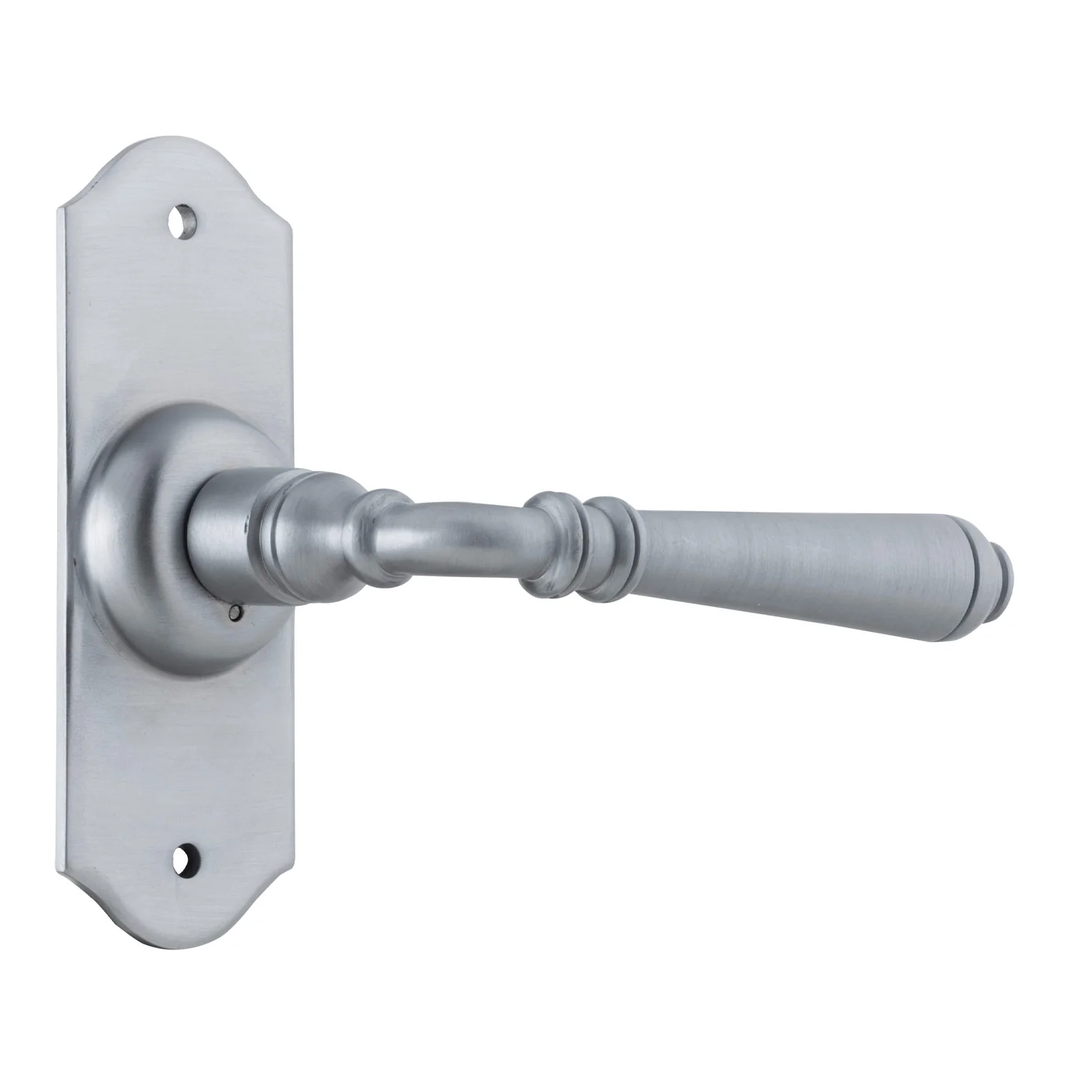 Tradco Reims Lever Door Handle on Short Backplate Passage - Image 5