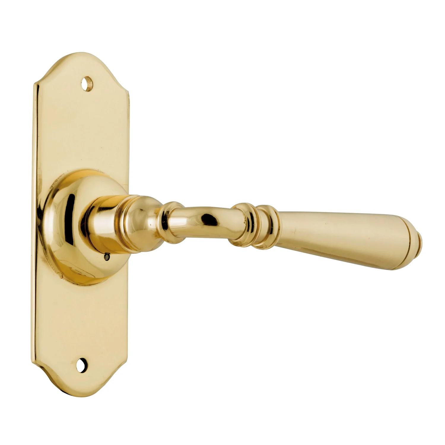 Tradco Reims Lever Door Handle on Short Backplate Passage - Image 6