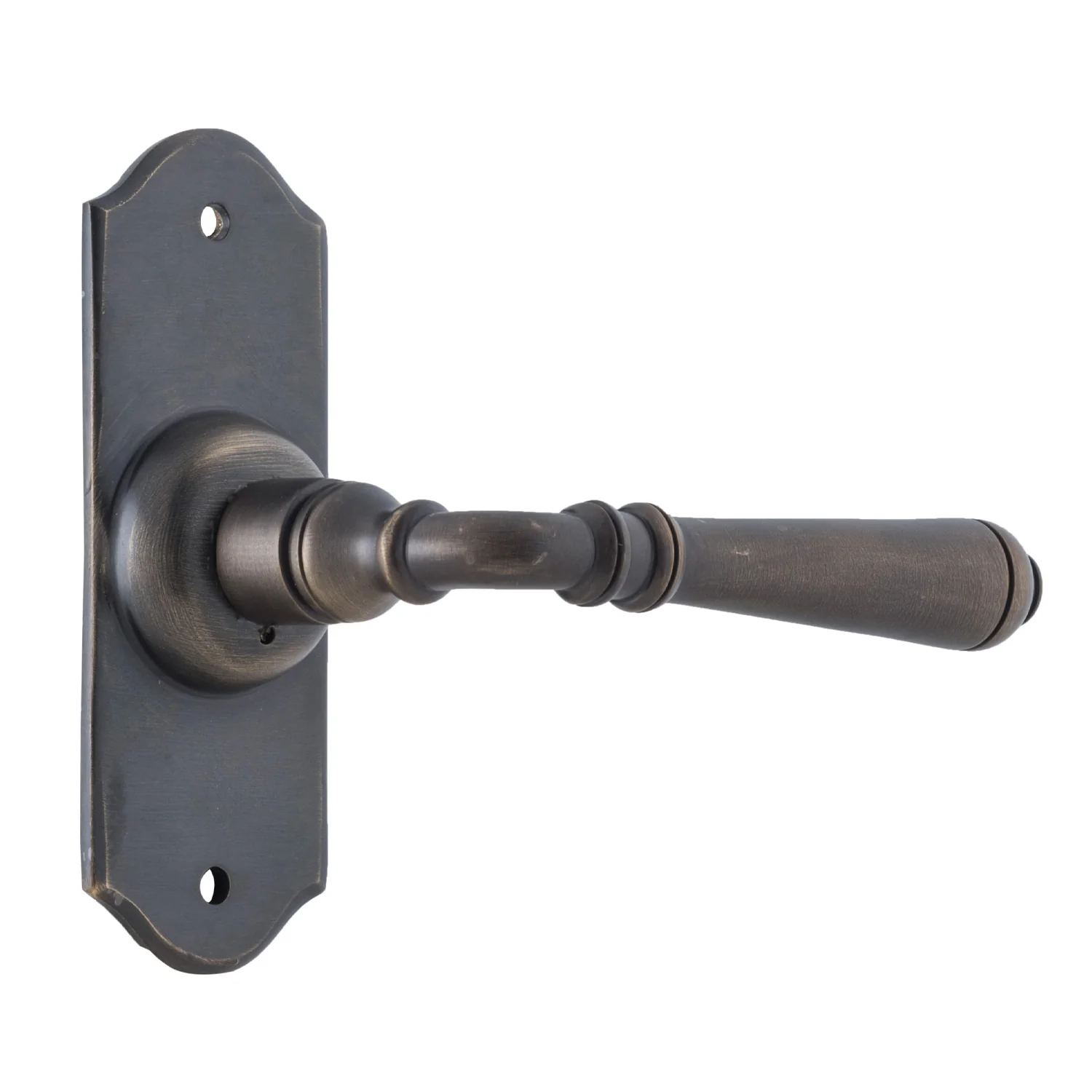Tradco Reims Lever Door Handle on Short Backplate Passage - Image 7