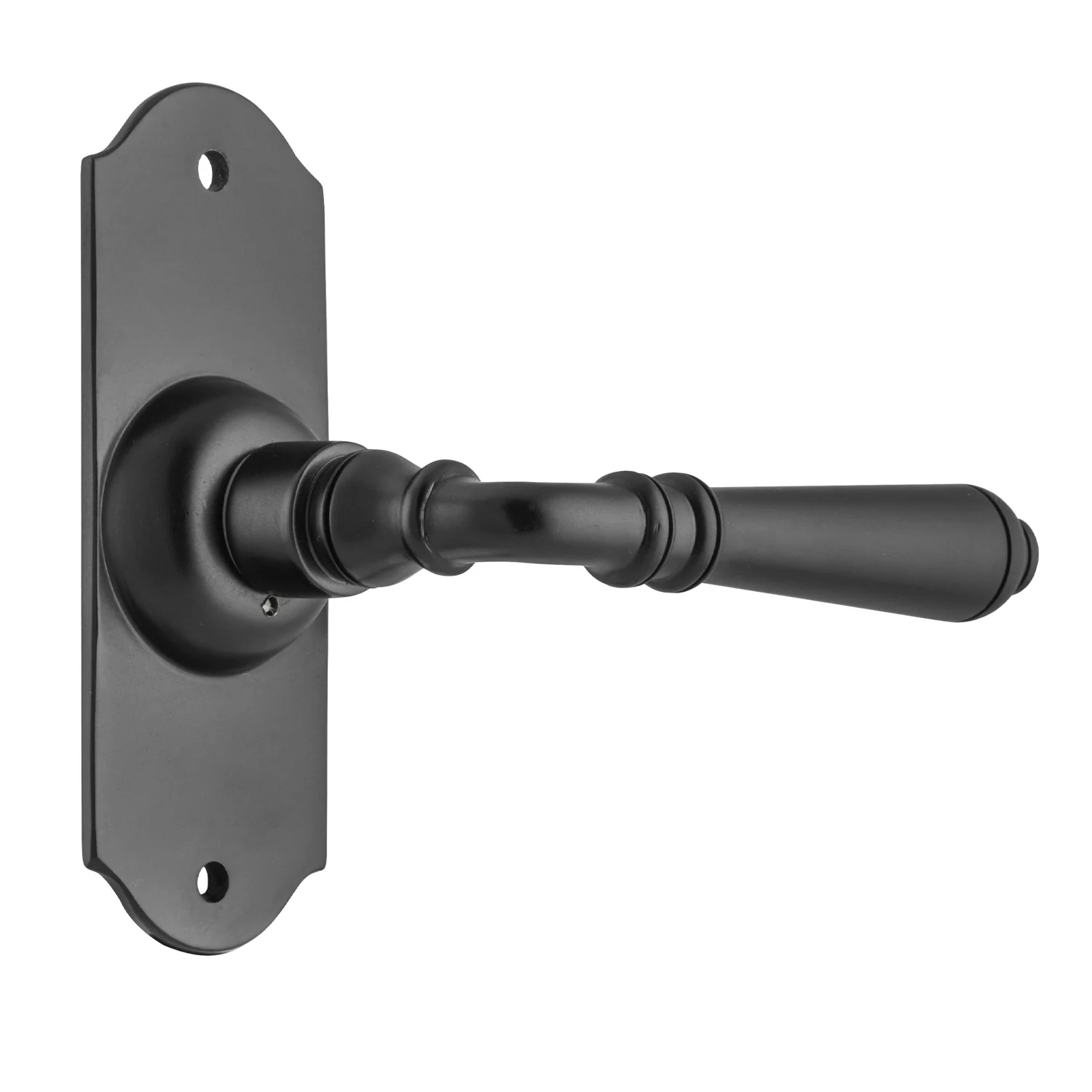 Tradco Reims Lever Door Handle on Short Backplate Passage - Image 9