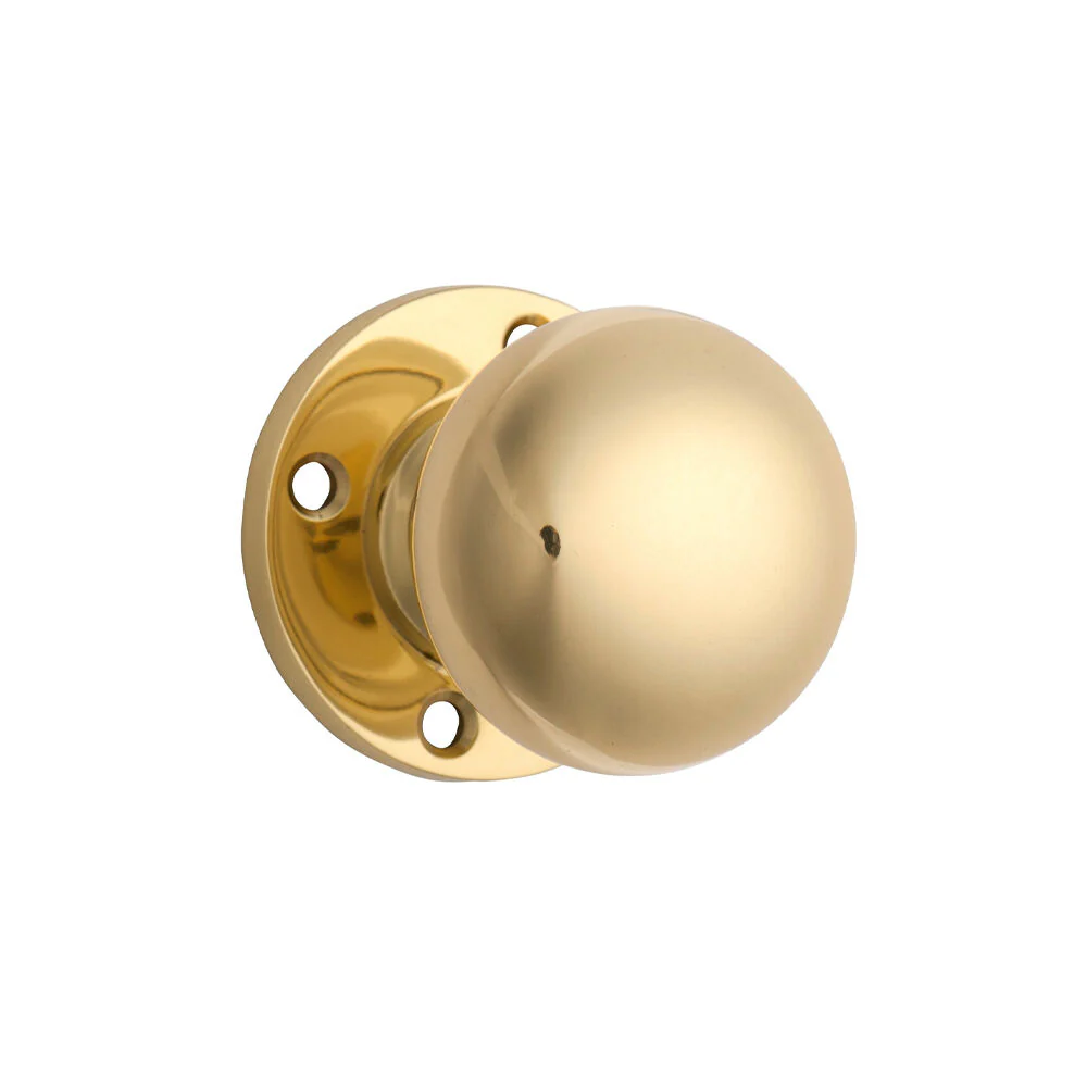Tradco Retro Fit Mortice Knob on Round Rose - Available in Various Finishes - Image 3