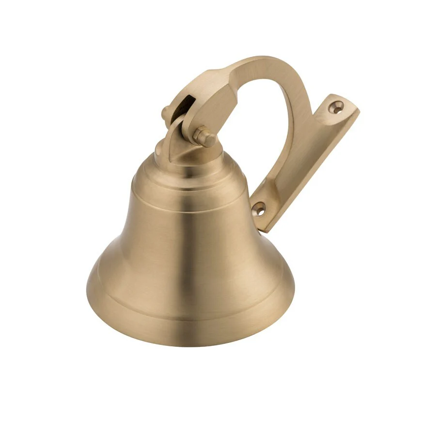 Tradco Ship's Bell Satin Brass 100mm 6681