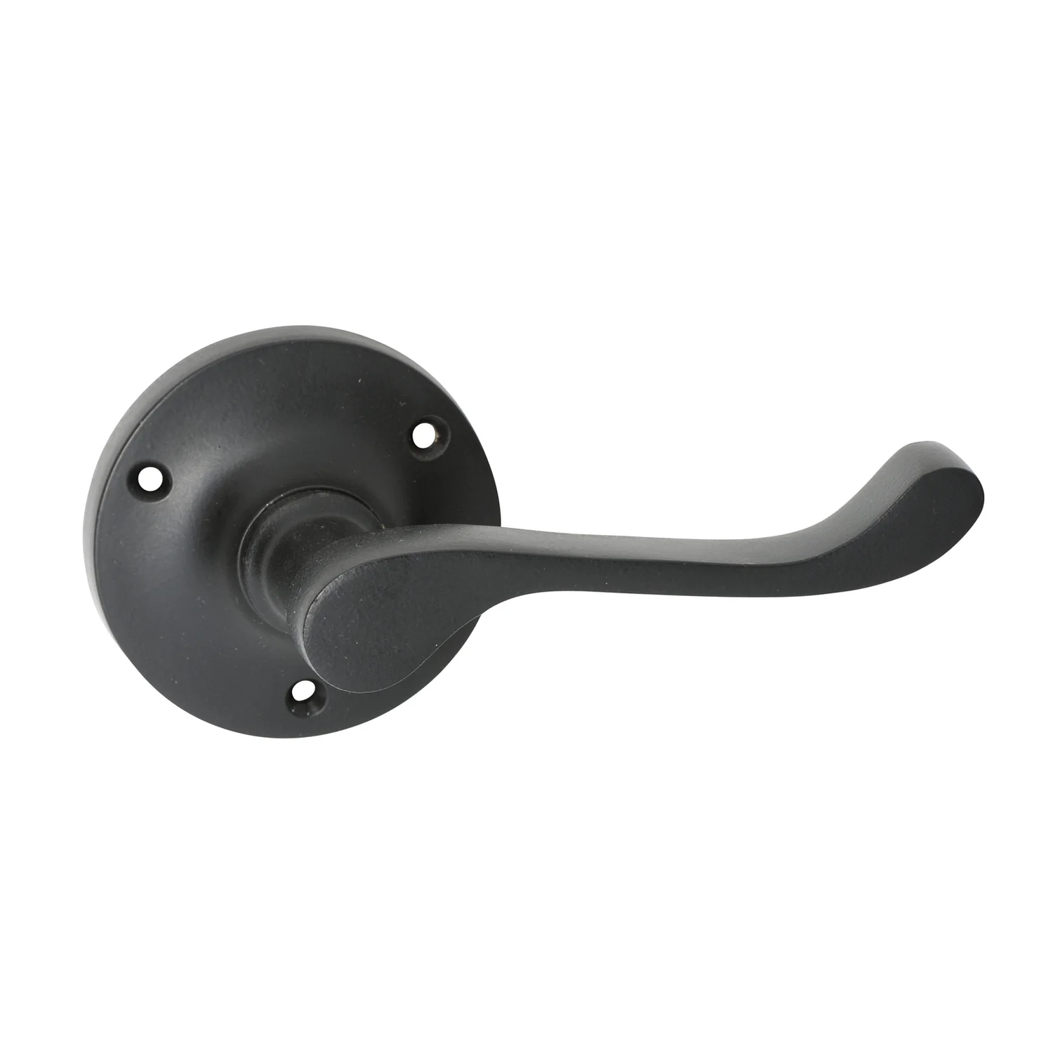 Tradco Victorian Door Lever Handle on Round Rose - Image 7