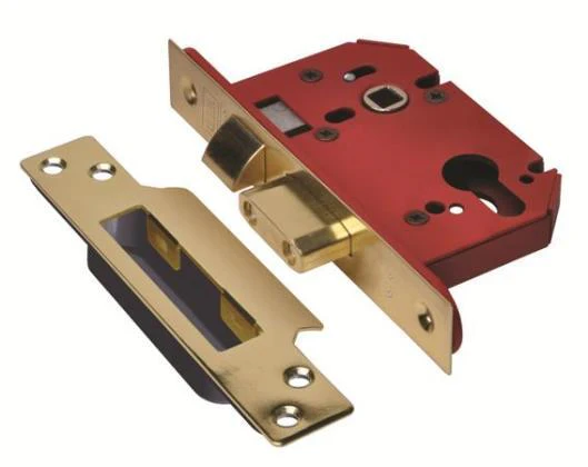UNION StrongBOLT Mortice Locks 5 Lever + Euro Cylinder 45 or 57mm SS PB or SS - Image 3