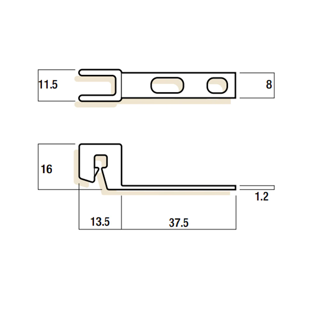 Whitco Window Balance Accessory Standard Adjustable Foot Spiral Sash W615100 - Image 2