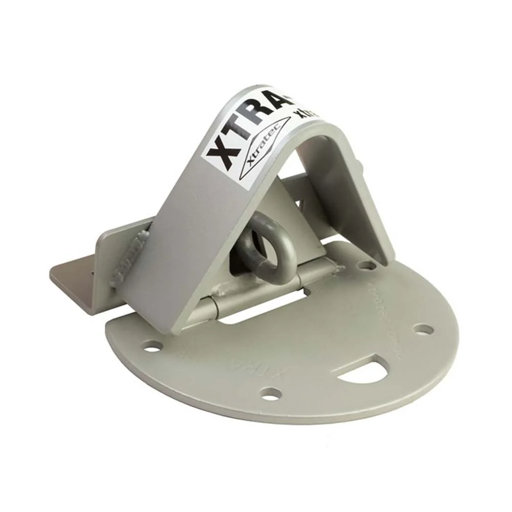 Xtratec Roller Door Anchor with Semi Circular Plate Powder Coated XL2A-EXT-SS