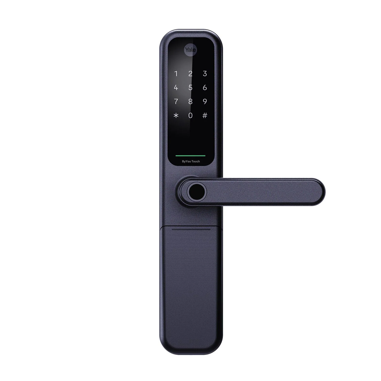 Yale Byyou Pro Smart Mortice Lock 60mm Backset Matt Black YBYM/60/HK