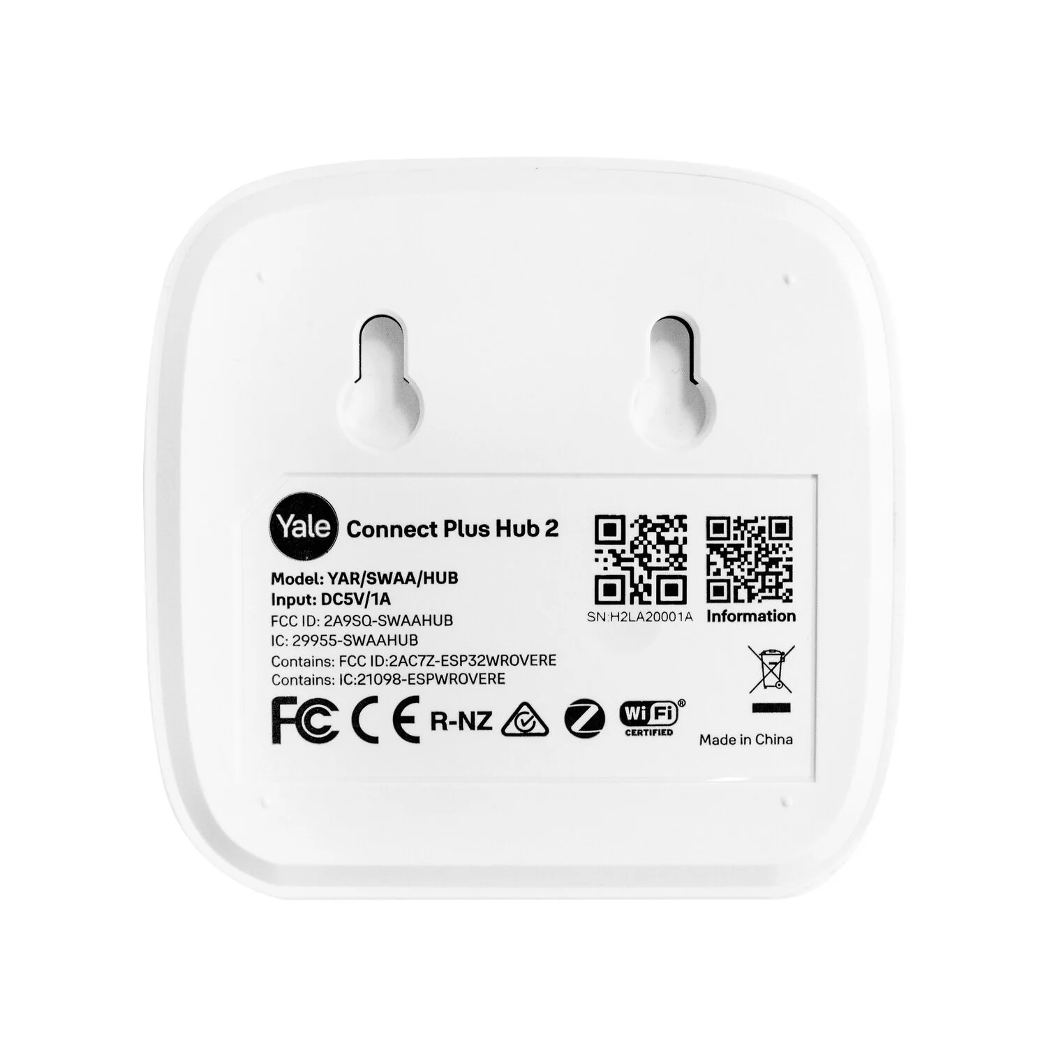 Yale Connect Plus Hub 2 White YAR/SWAA/HUB/-I-D - Image 2