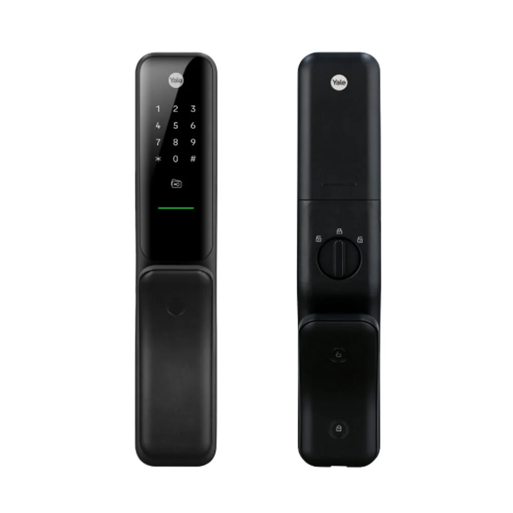 Yale Kyra Pro Door Digital Smart Lock 60mm Backset Matt Black With Yale Home Module YKR/60/HK/MBK - Image 3