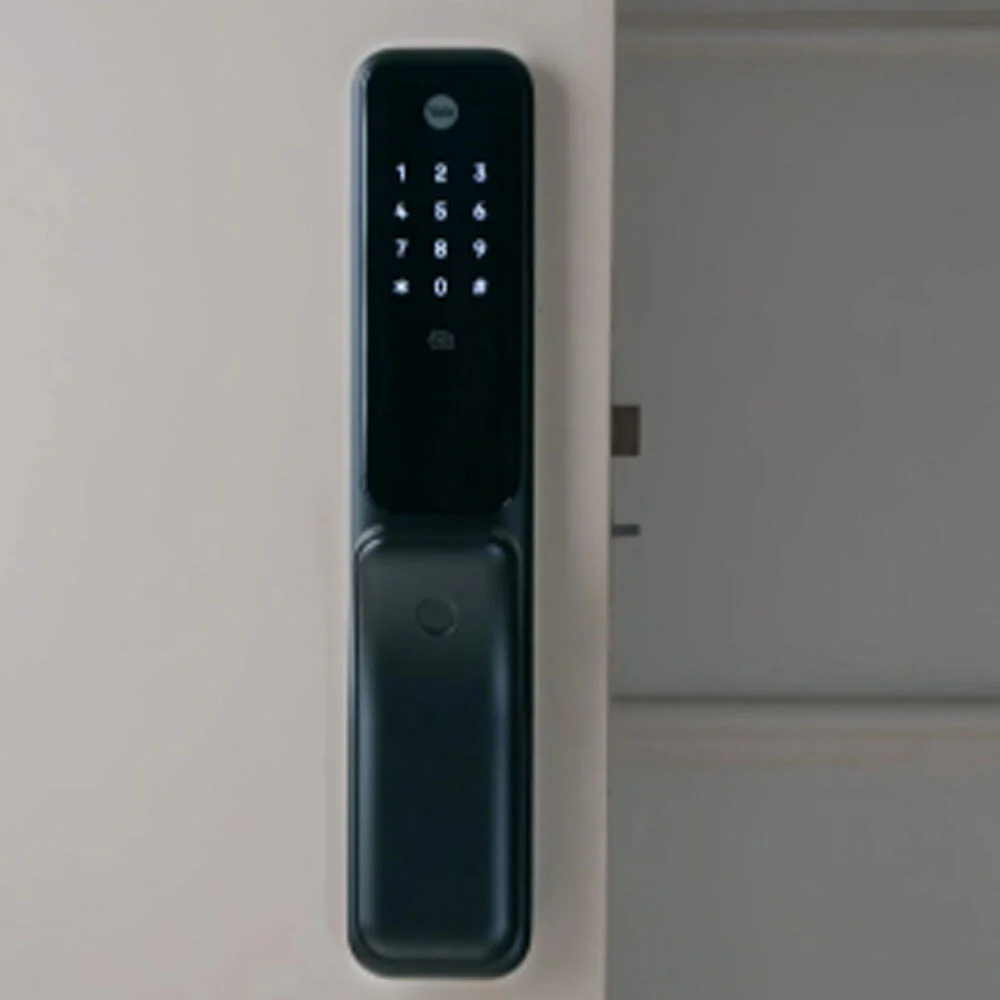 Yale Kyra Pro Door Digital Smart Lock 60mm Backset Matt Black With Yale Home Module YKR/60/HK/MBK - Image 5
