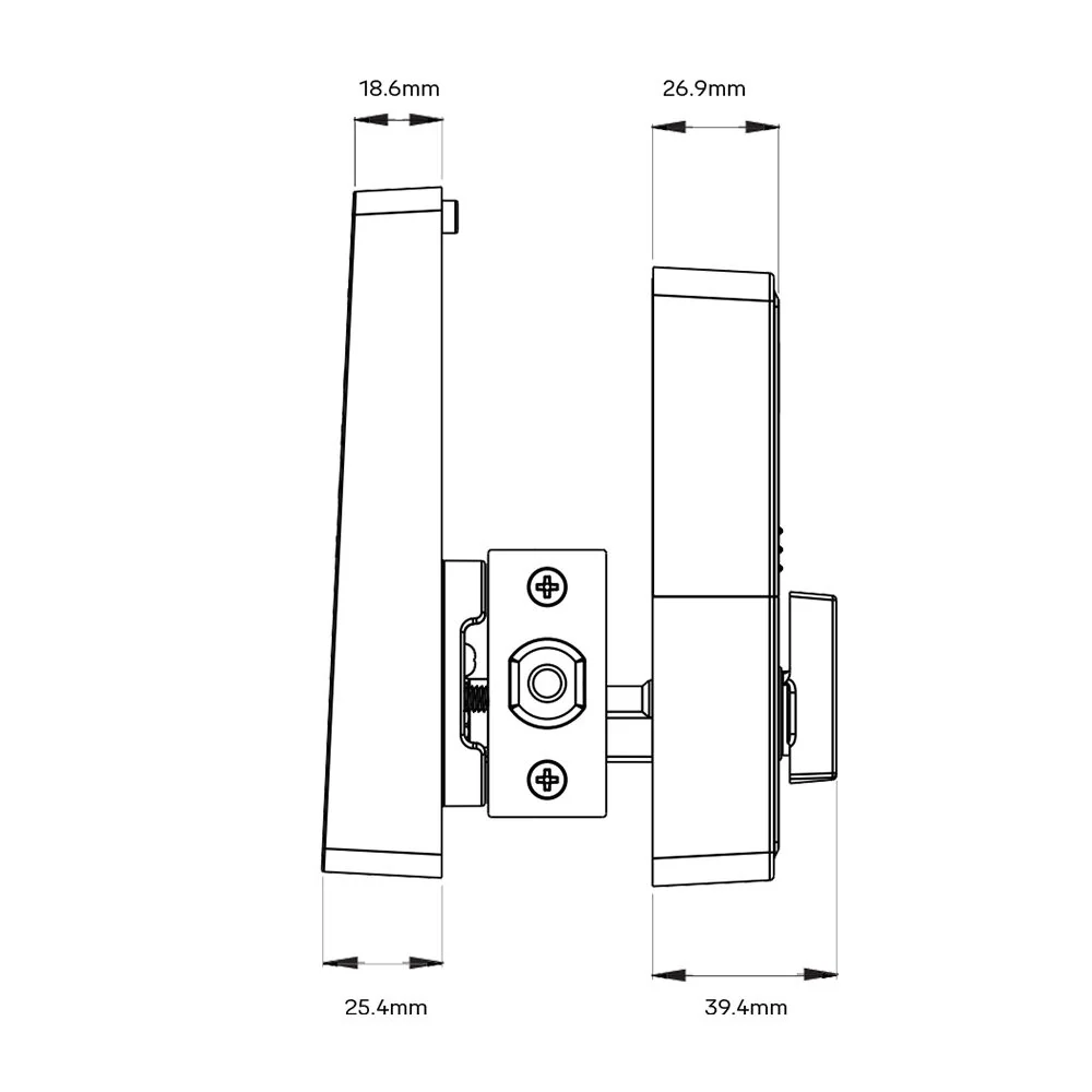 Yale Libi Digital Deadbolt Keyed - Available in Various Finishes - Image 8