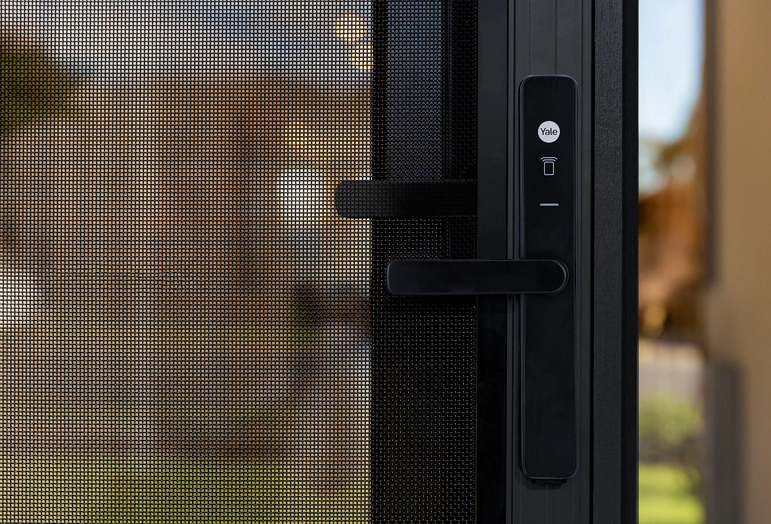 Yale Unity Digital Security Screen Door Lock - Available in Matt Black and Silver Finish - Image 3