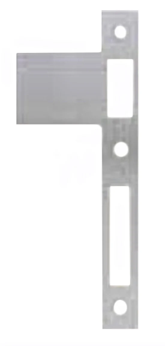 Zanda 1187RSS Extended Strike Plate Right Hand Satin Stainless Steel 86mm