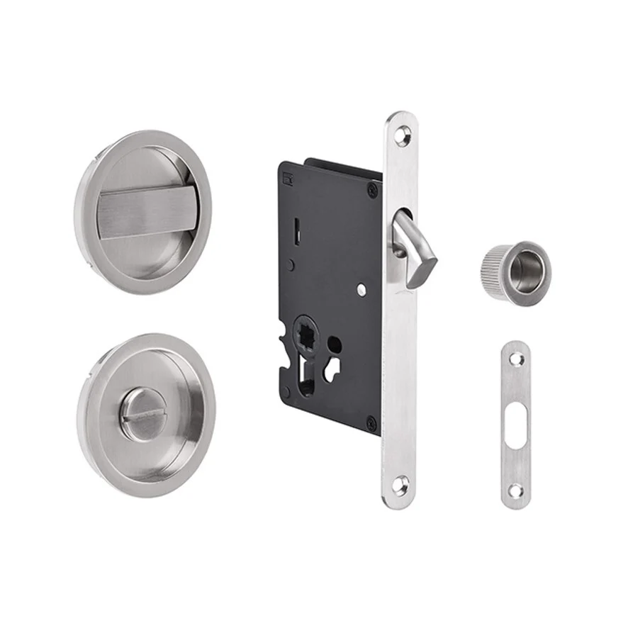 Zanda 8106+ Italian Range Privacy Flush Pull Kit - Available in Various Finishes - Image 3