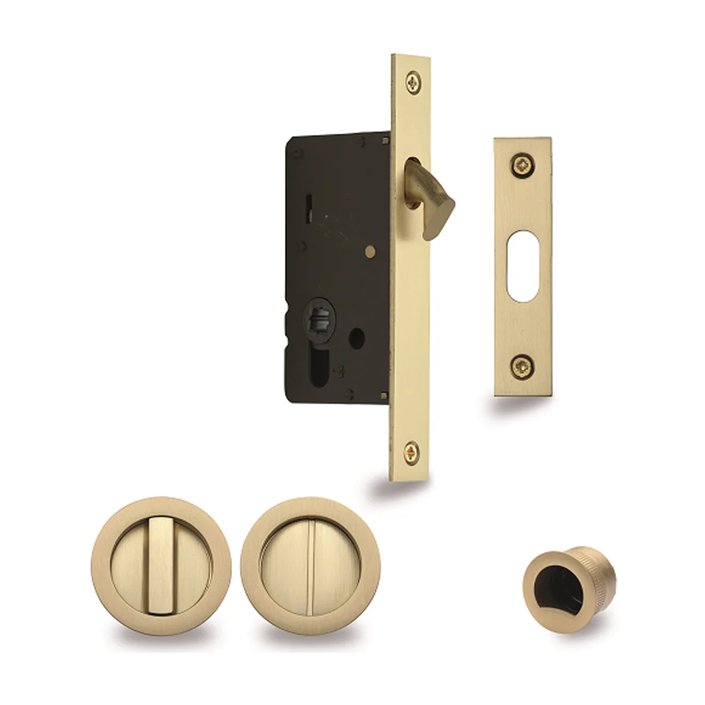 Zanda 8106+ Italian Range Privacy Flush Pull Kit - Available in Various Finishes - Image 5