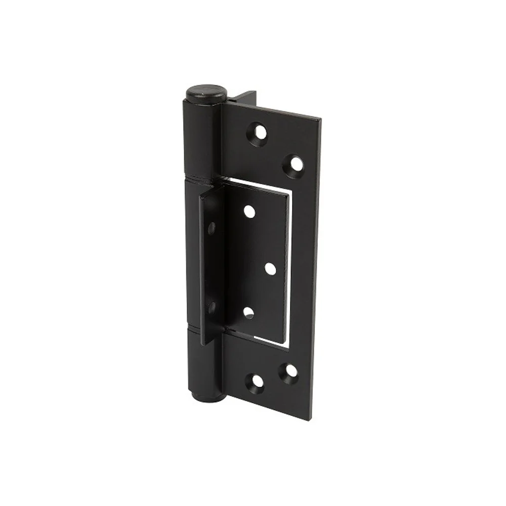 Zanda Aluminum Interfold Hinge 130mm - Available in Matt Black and Satin Nickel - Image 2