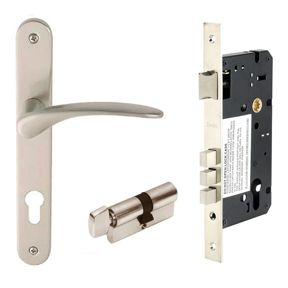 Zanda Apollo Longplate Door Lever Handle - Available in Various Finishes and Function - Image 10