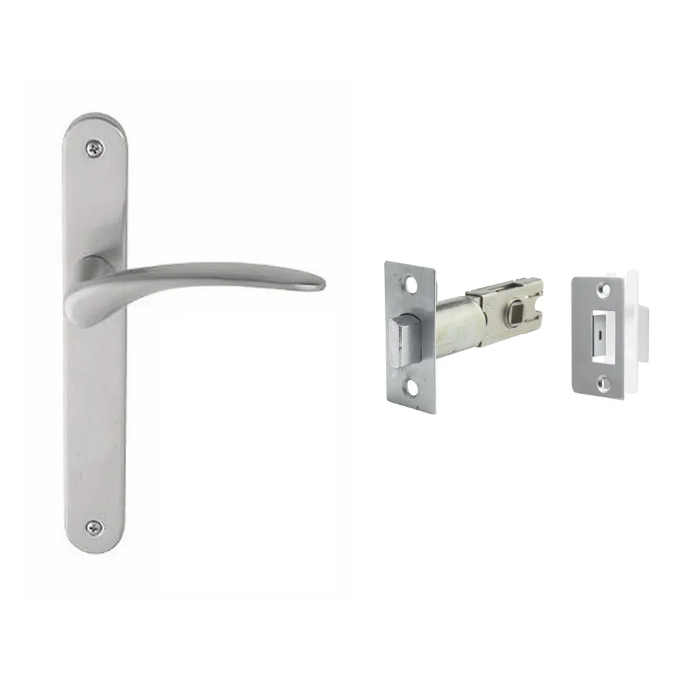Zanda Apollo Longplate Door Lever Handle - Available in Various Finishes and Function - Image 17
