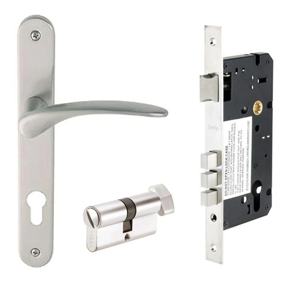 Zanda Apollo Longplate Door Lever Handle - Available in Various Finishes and Function - Image 19
