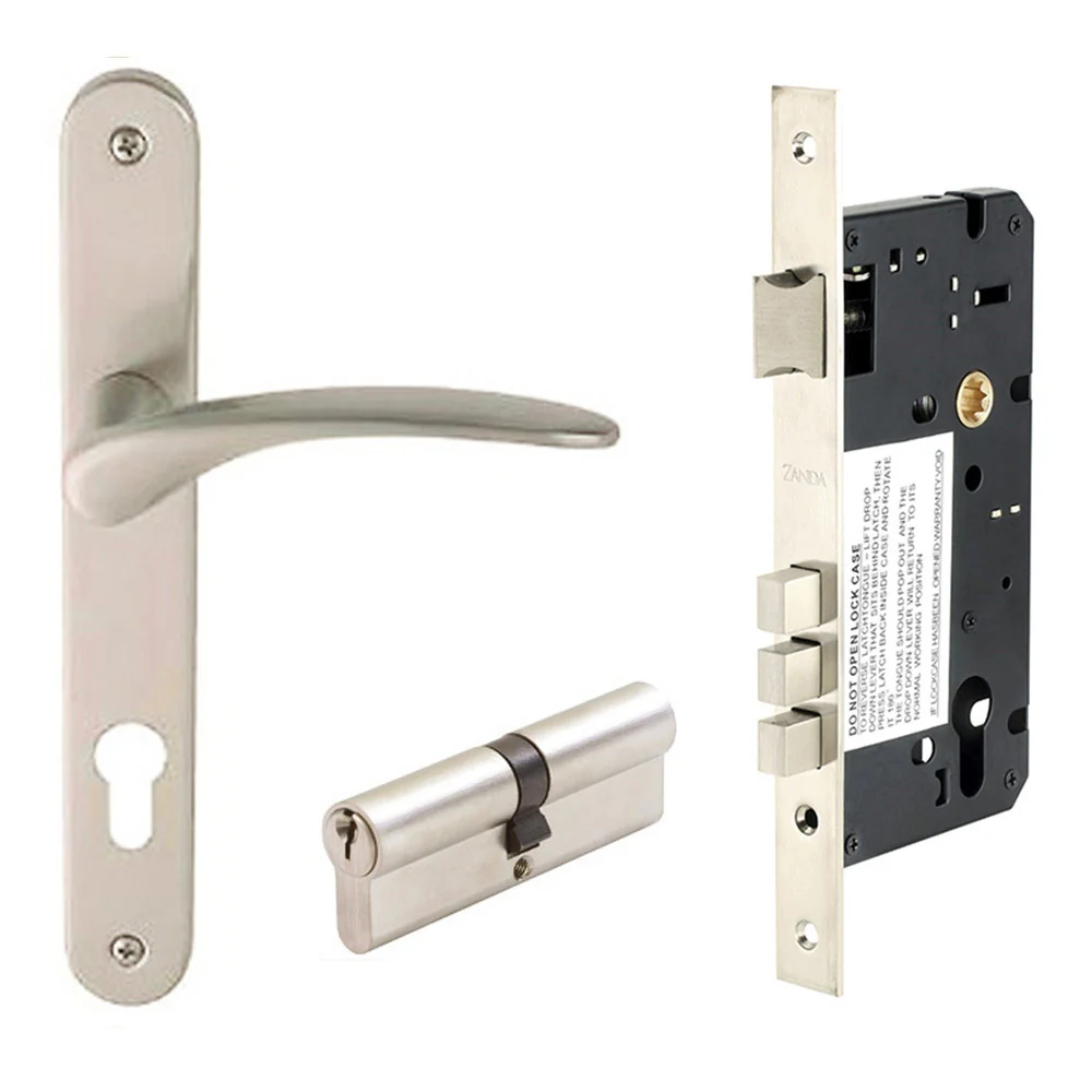 Zanda Apollo Longplate Door Lever Handle - Available in Various Finishes and Function - Image 8