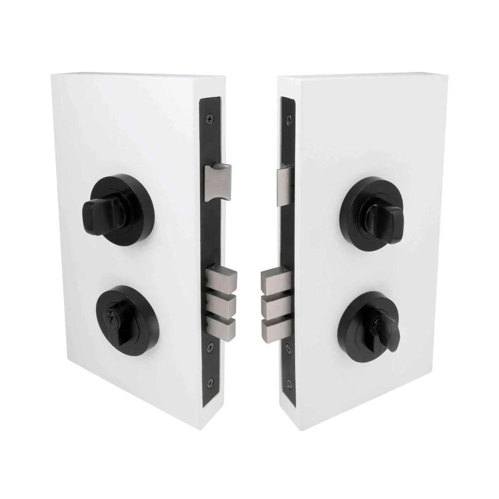 Zanda Double Turn Lock Kit - Available in Various Finishes and Sizes - Image 4