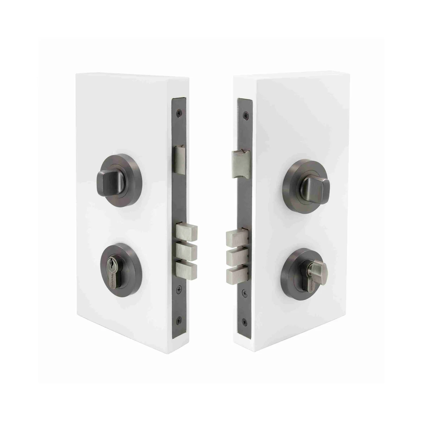Zanda Double Turn Lock Kit - Available in Various Finishes and Sizes - Image 5