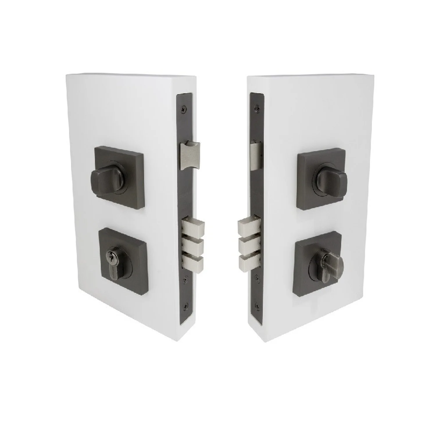Zanda Double Turn Lock Kit - Available in Various Finishes and Sizes - Image 7