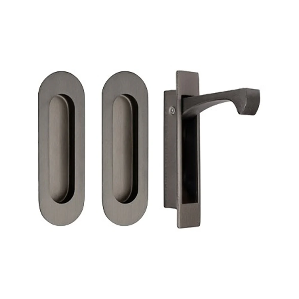 Zanda Duke Oval Style Flush Pull Kit - Available in Various Finishes - Image 4