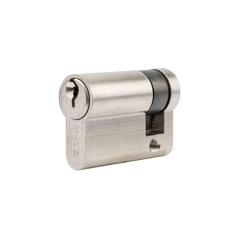 Zanda Euro Half Single Cylinder Key - Available In Various Finishes - Image 3