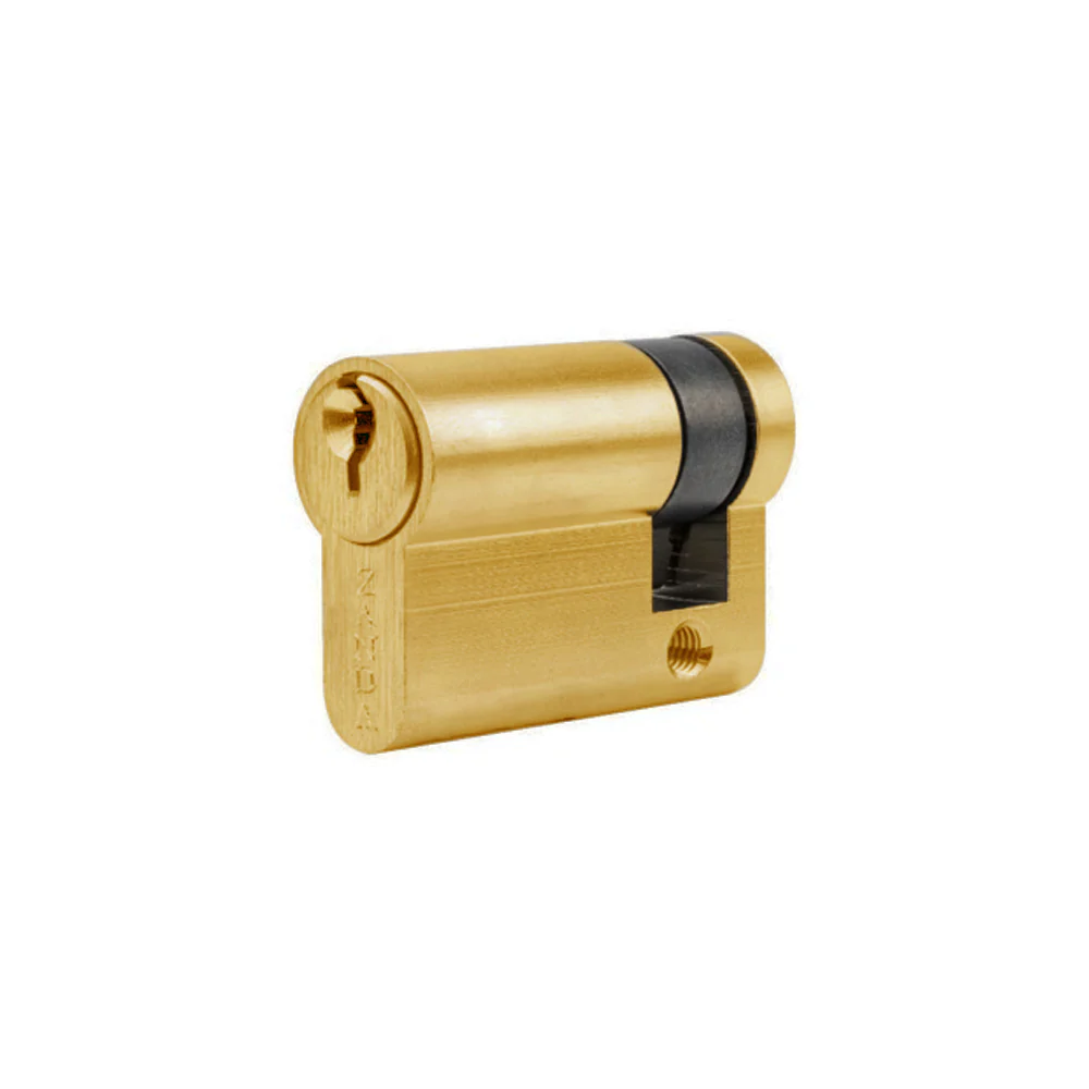 Zanda Euro Half Single Cylinder Key - Available In Various Finishes - Image 4