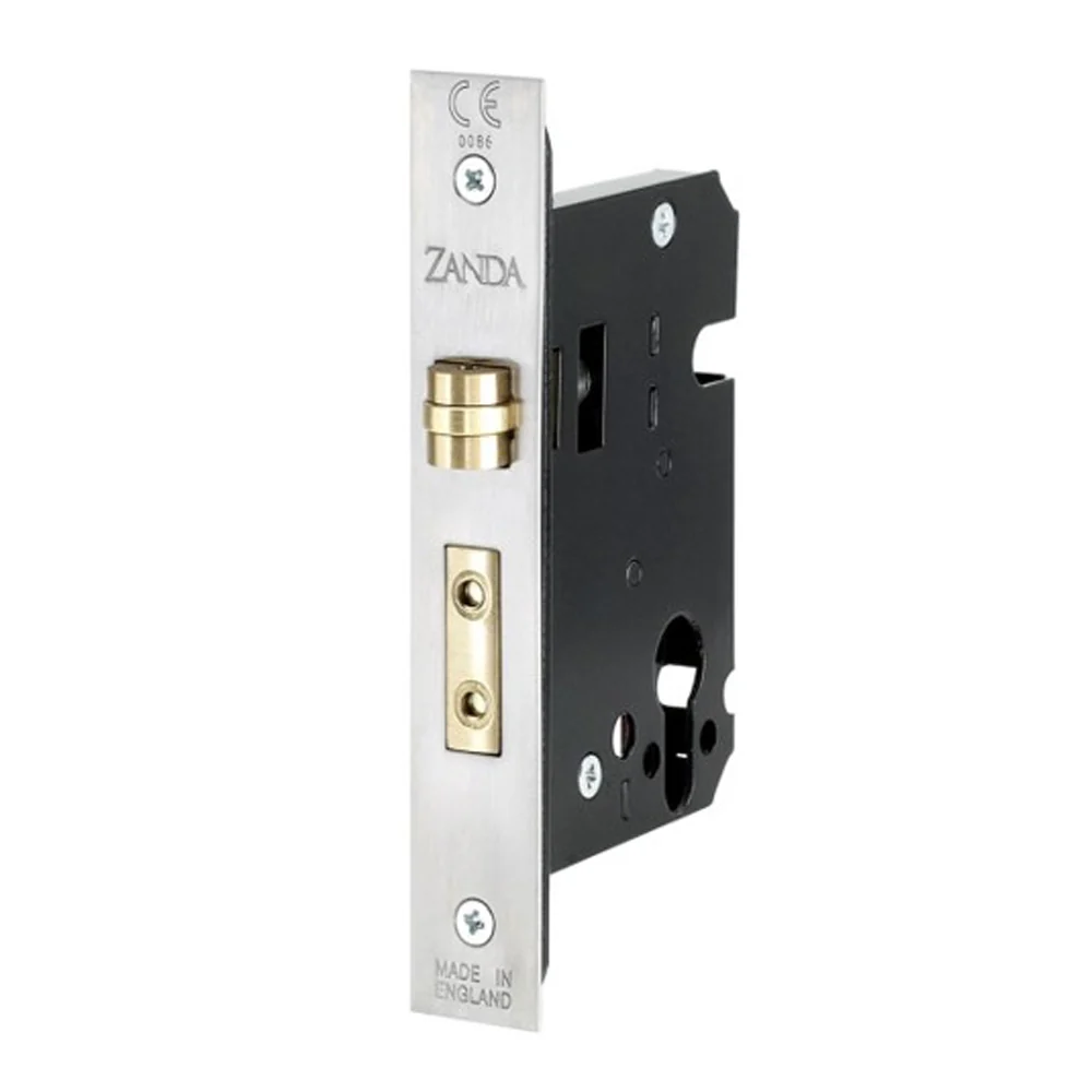 Zanda Heavy Duty Roller Mortice Lock - Available in Various Finishes - Image 4