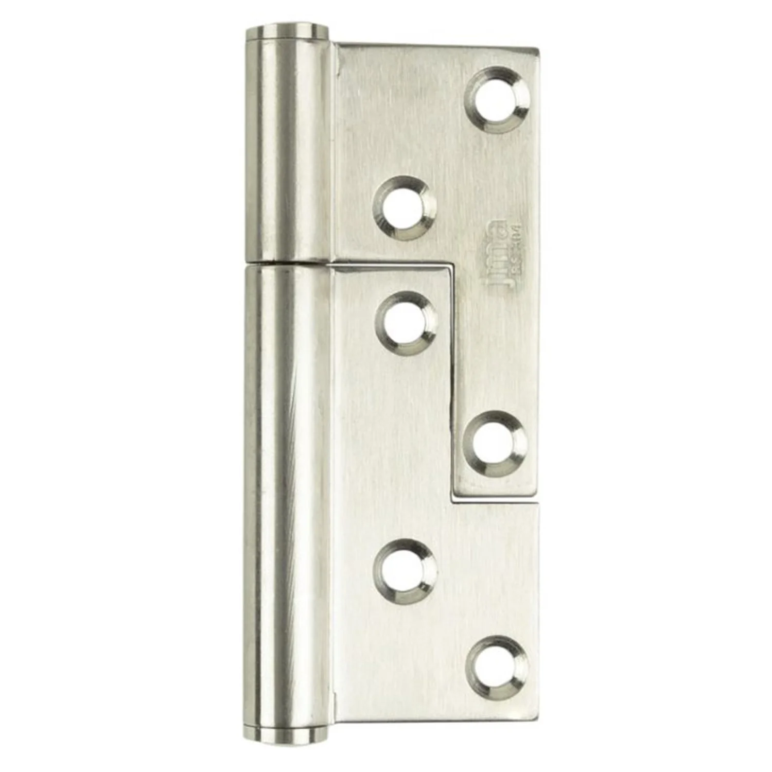 Zanda Lift Off Hinge Fast Fix 100x73x2.5mm - Available in Matt Black and Stainless Steel Finish - Image 3