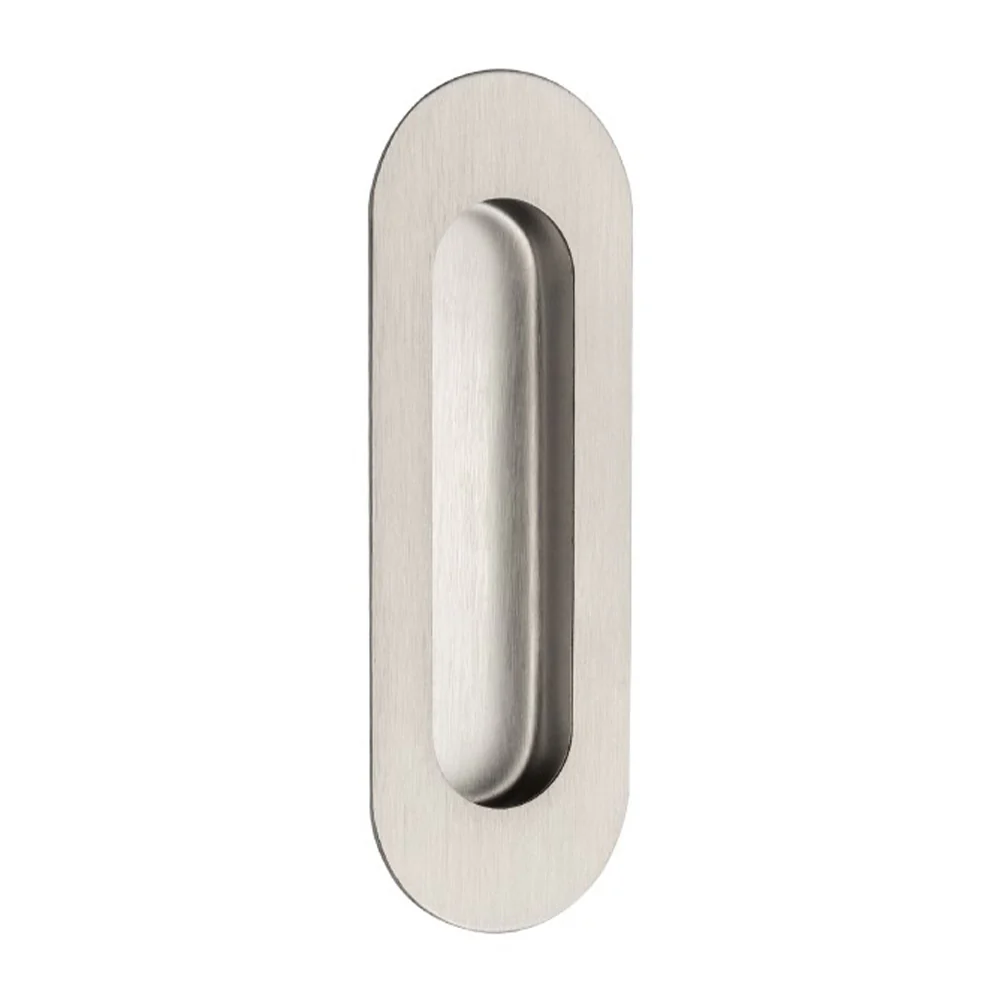 Zanda Oval Flush Pull Concealed Fix - Available in Various Finishes and Fixing - Image 3