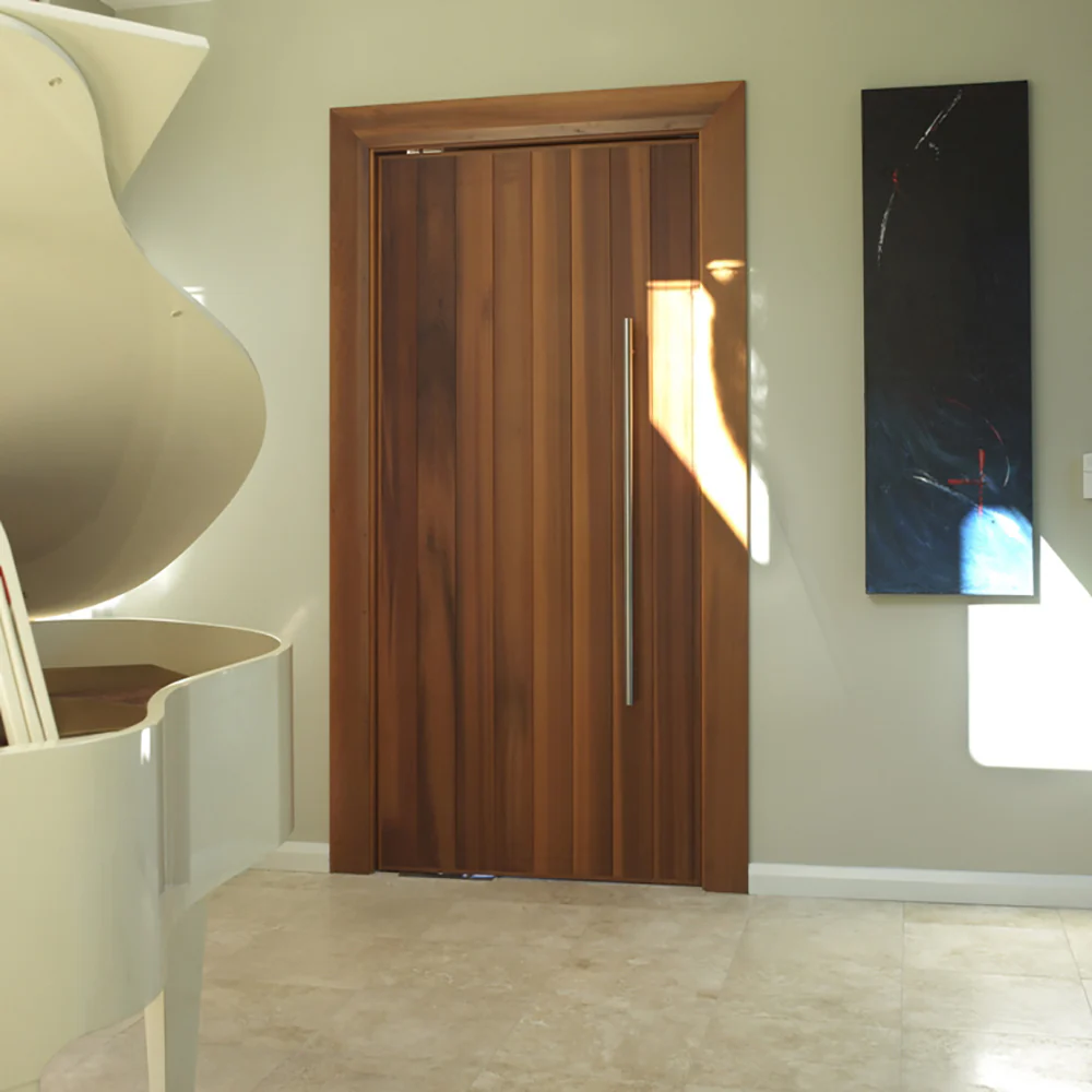 Zanda Round Door Pull Handle Back to Back 600mm Matt Black 7026.BB.BLK - Image 4