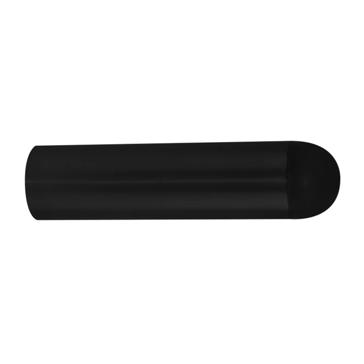 Zanda Round Wall Mounted Door Stop 19x75mm - Available in Matt Black and Stainless Steel - Image 2
