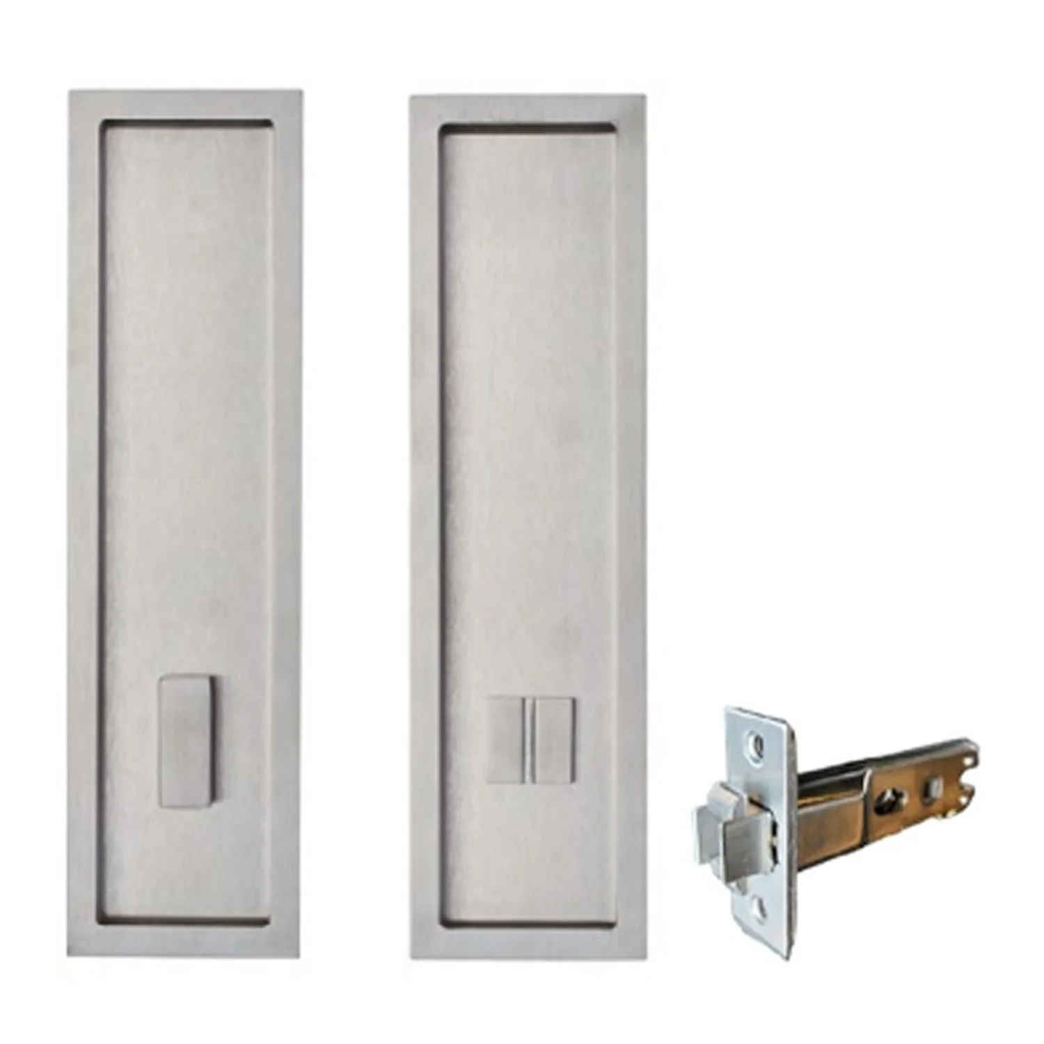 Zanda Seattle Door Privacy Set 200x40mm - Available in Stainless Steel and Matt Black - Image 3