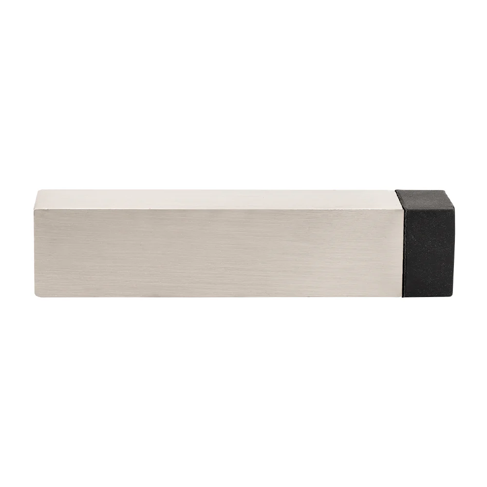 Zanda Square Skirting Mount Door Stop 80mm - Available in Various Finishes - Image 2