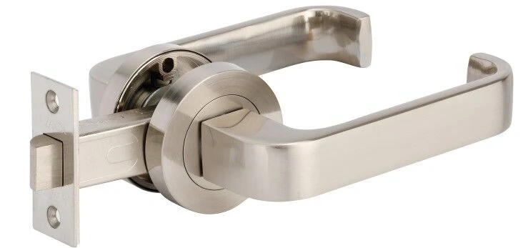 Zanda Streamline Door Handle Lever Set Brushed Nickel - Image 4