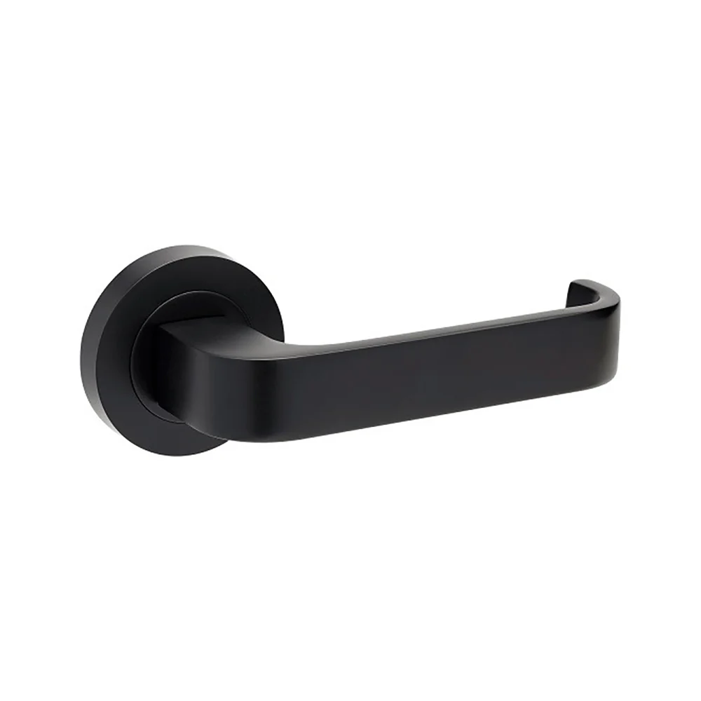 Zanda Streamline Door Lever Handle on Round Rose - Available in Various Functions - Image 3