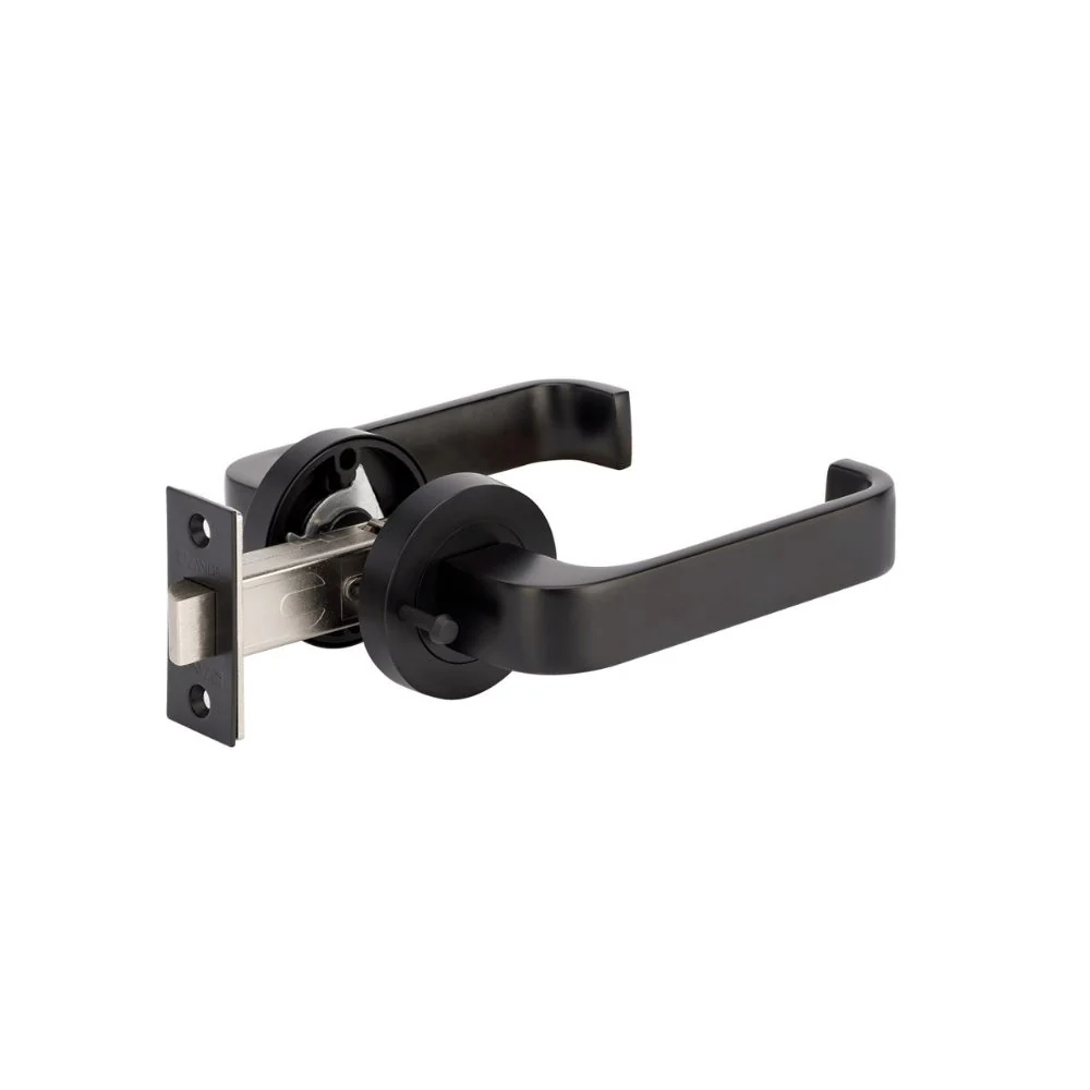 Zanda Streamline Door Lever Handle on Round Rose - Available in Various Functions - Image 5