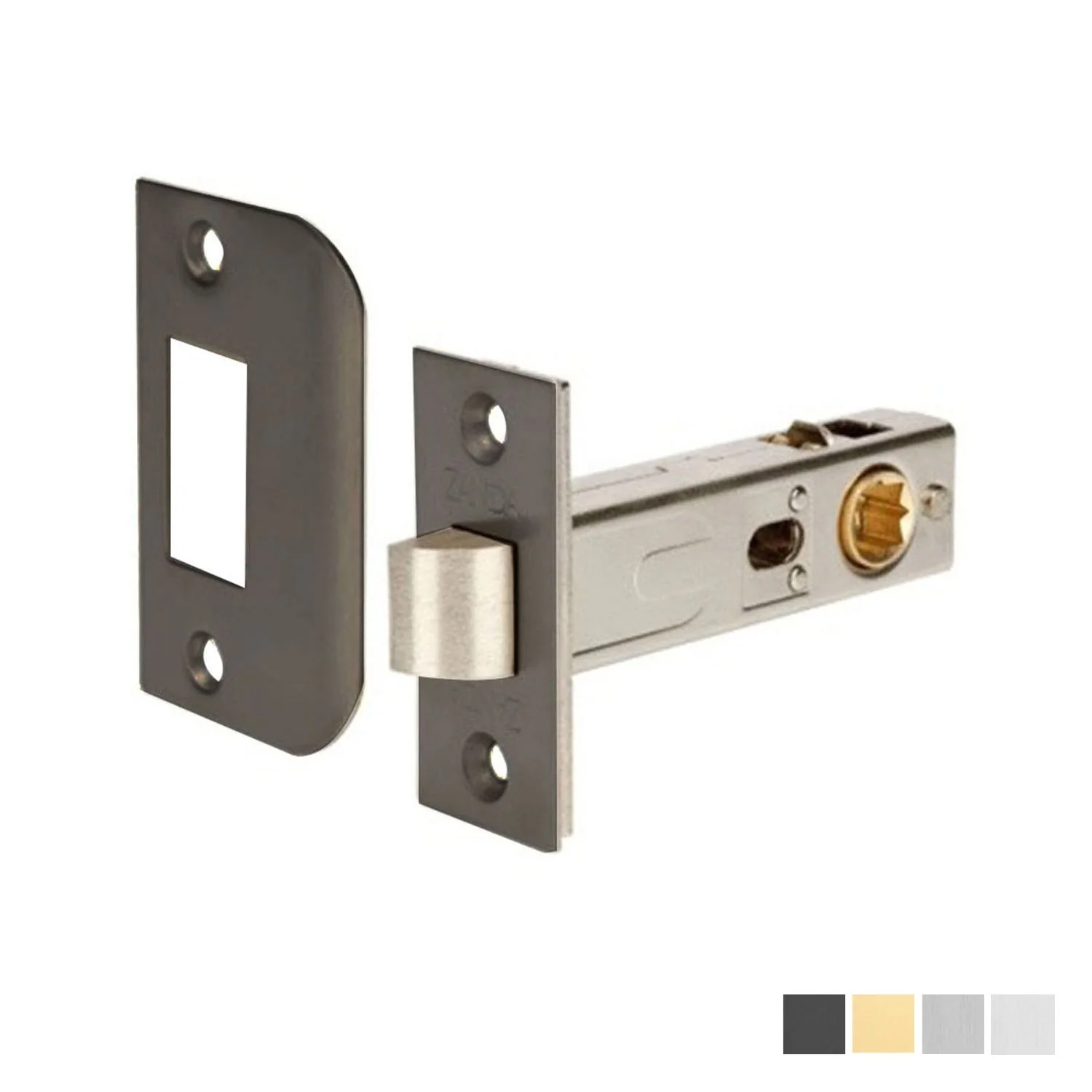 Zanda Tubular Latch 60mm Backset - Available in Various Finishes