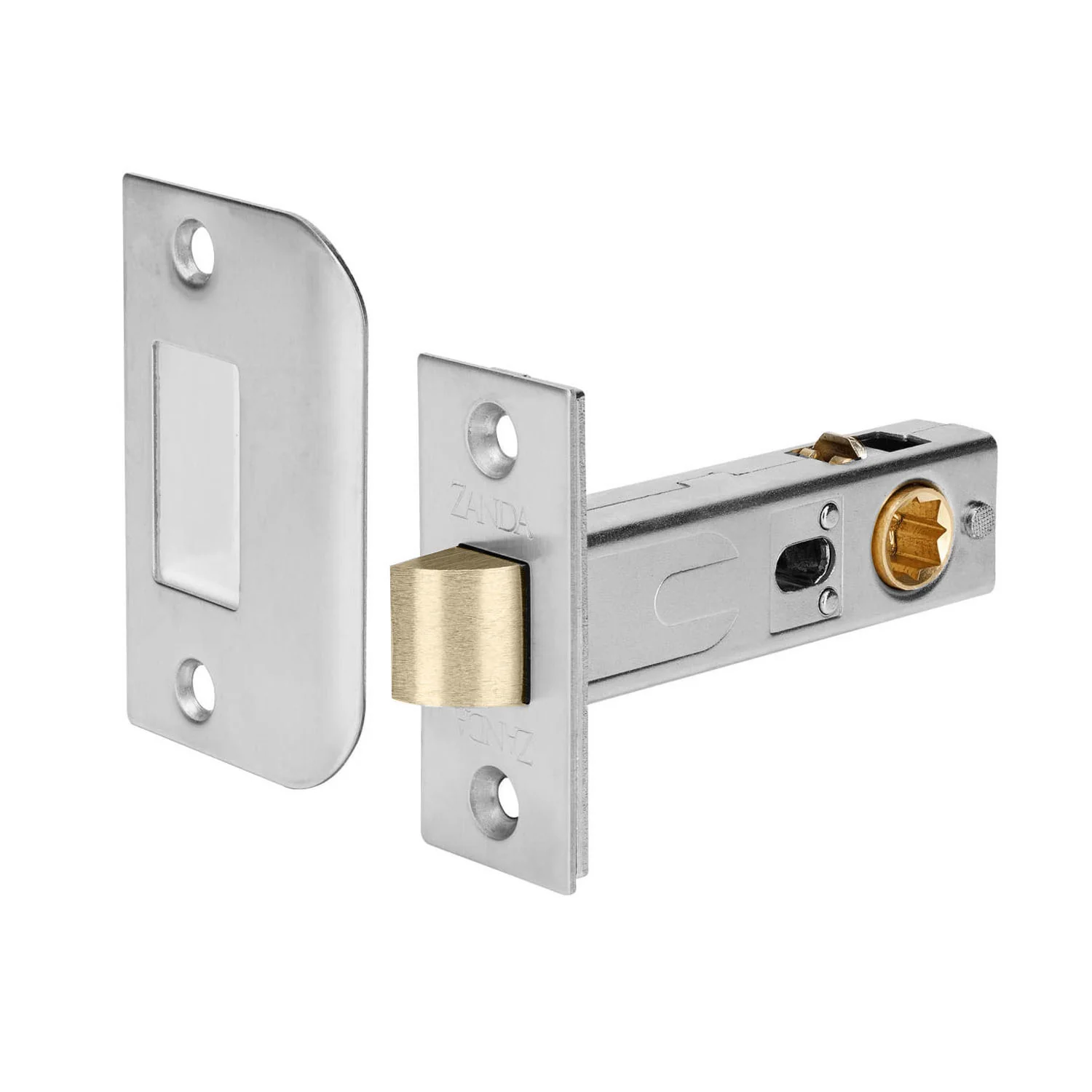 Zanda Tubular Latch 60mm Backset - Available in Various Finishes - Image 4