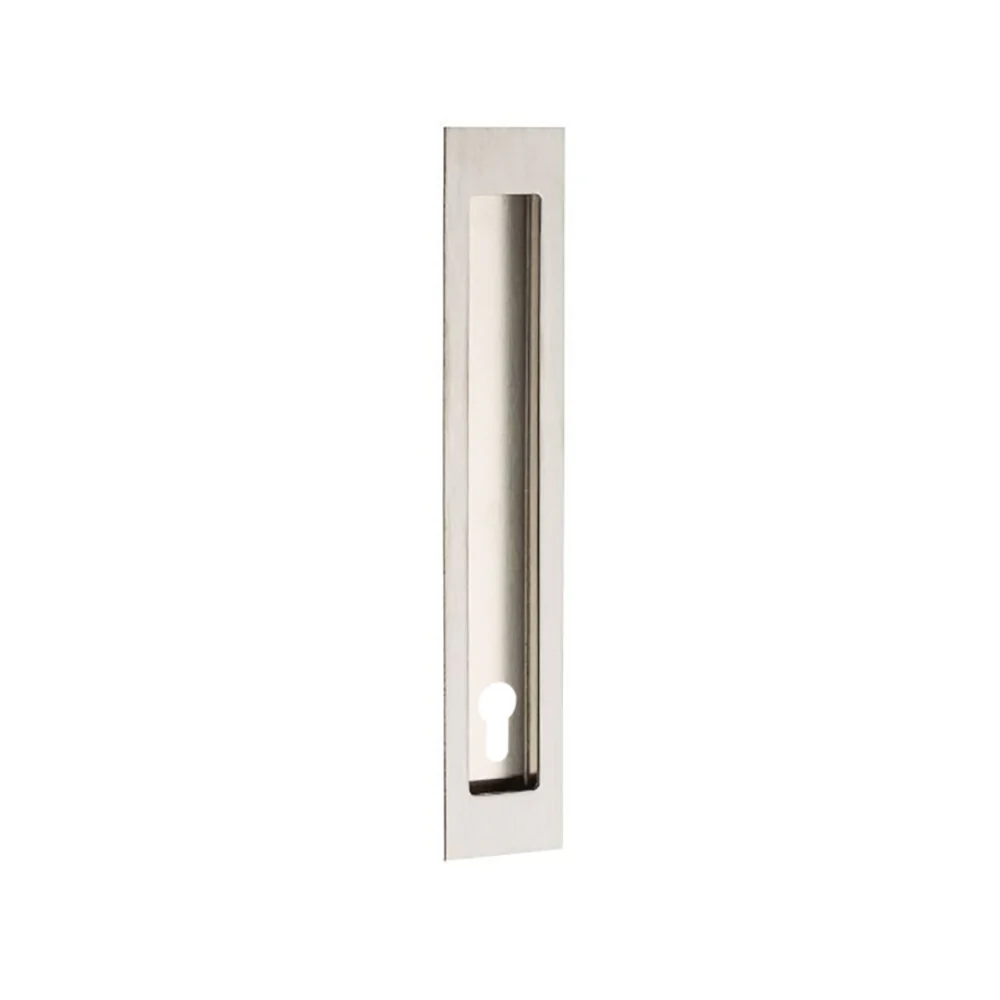Zanda Verve Flush Pull with Euro Keyhole - Available in Various Finishes and Sizes - Image 5